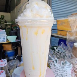นมสด คาราเมล ปั่น แก้ว 22oz.