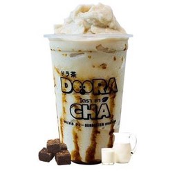 นมสดบราวน์ซูก้าร์ปั่น