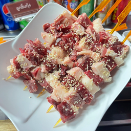 เนื้อออสเสียบไม้