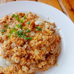 หมูสับคั่วไข่