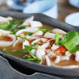 หมึ่กนึ่งมะนาว