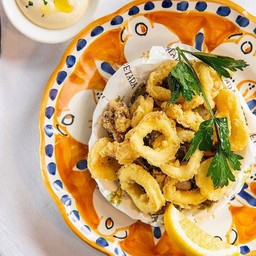 ปลาหมึกทอด