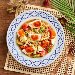 ตำไทยไข่เค็ม