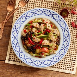 ตำแตงหมูยอ