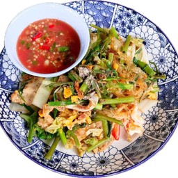 สุกี้แห้งไก่