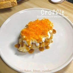 คอฟเฟิล วิปครีม+ฝอยทอง