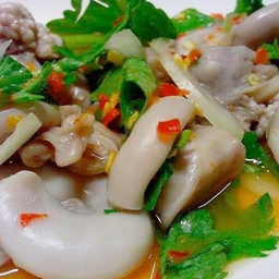 ยำใส้อ่อน