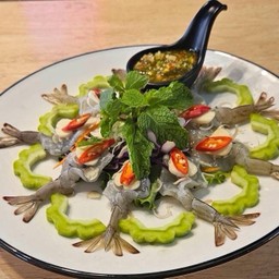 กุ้งแช่น้ำปลาสด