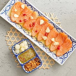 แซลม่อนดองน้ำปลา