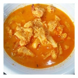 แกงคั่วสัปรสใส่กุ้งสด