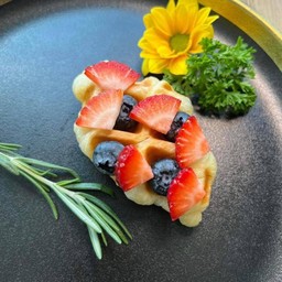 คอฟเฟิล สตอเบอรี่บลูเบอรี่สด