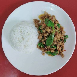 ข้าวกะเพราหมูสับ