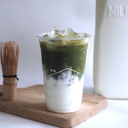 Iced Matcha Latte | มัทฉะลาเต้เย็น