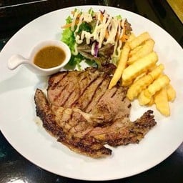 สเต๊กเนื้อริบอายโคขุน