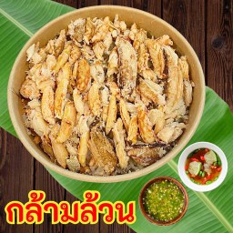 ข้าวหน้า เนื้อปูส่วนก้ามล้วน