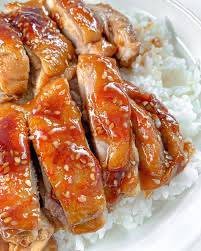 ข้าวไก่ย่างซอสเทริยากิ