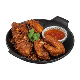 ปีกไก่ทอดโนราห์