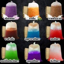 ชาเขียวมะนาว ถุงกระดาษ