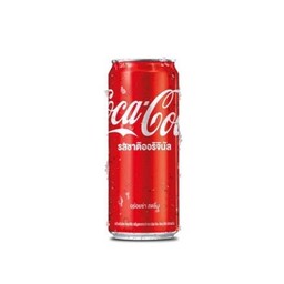 โค้กกระป๋อง+น้ำแข็ง