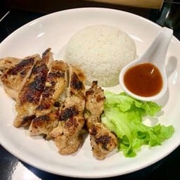 ข้าวไก่บาร์บีคิว(สโพก)