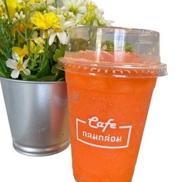 สัปปะรด+แครอท+มะเขือเทศ&มะนาวปั่น