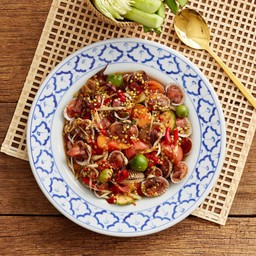 ตำหอยแครง