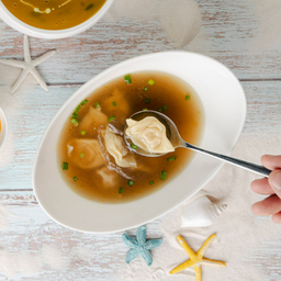 Tortellini Chicken Soup (ซุปไก่น้ำใสและพาสต้าทอร์เทลลินีโฮมเมด)