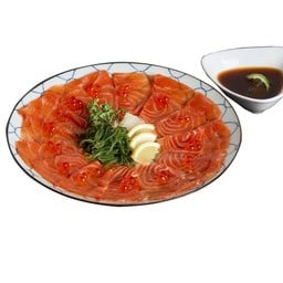 ปลาแซลมอนแล่บาง