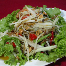 ส้มตำปลากรอบ