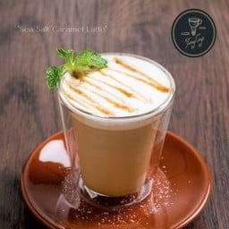 Sea salted caramel latte