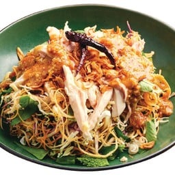 สลัดหัวปลีไก่บ้าน