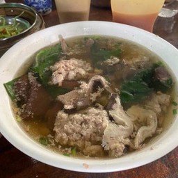เกาเหลาหมูสับเครื่องใน+เลือดหมู(วันนี้ตับหมดค่ะ)