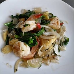 เส้นเซี่ยงไฮ้ผัดขี้เมา