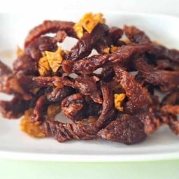 เนื้อแดดเดียวทอด