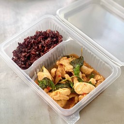 Clean food กะเพราอกไก่