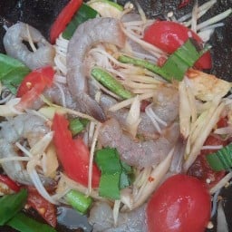 ร้านส้มตำ ส.บุรีรัมย์ตำแซ่บ 1