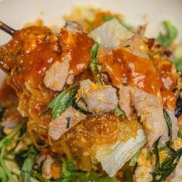 สุกี้หมู แห้ง