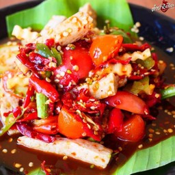 ตำลาวหมูยอ