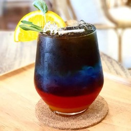 มิดไนท์เรนโบว์เปรสโซ่เย็น