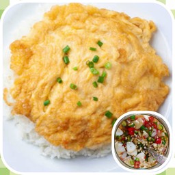 ข้าวไข่เจียวหมูสับ