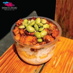 แซลมอนมิจินกิริ มินิคัพ (แซลมอนสับผัดซอสเทริยากิ)