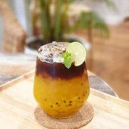 แพสชั่นฟรุ๊ตเปรสโซ่เย็น