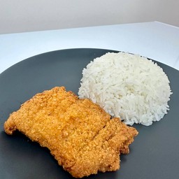 ข้าวไก่กรอบ