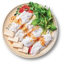 ข้าวเกรียบปากหม้อ หมูสับ