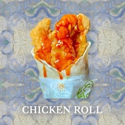 ไก่ทอดโรลราดซอส หน้าโรงเรียนปากช่อง