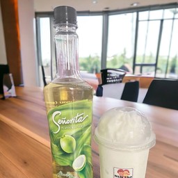 มะพร้าวนมสดปั่น