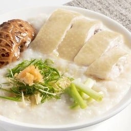 โจ๊กไก่เห็ดหอม(มีกระดูก)