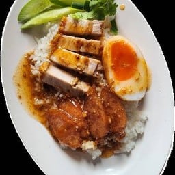 ข้าวหมูกรอบ