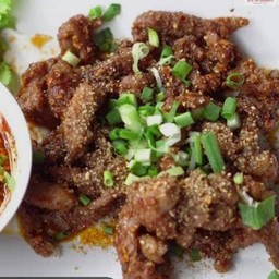 ข้าวเนื้อคั่วสามรส