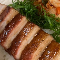 ถนอม ข้าวหมูย่างรมควัน สูตรเด็ด